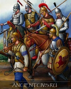 Анатолийские Бронированные Копейщики, Шлемы Фригийского стиля