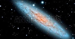Молекулярный поток галактики NGC 253
