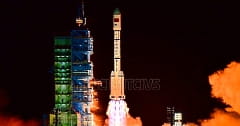 Китайская ракета Великий поход-5 - неудачный запуск