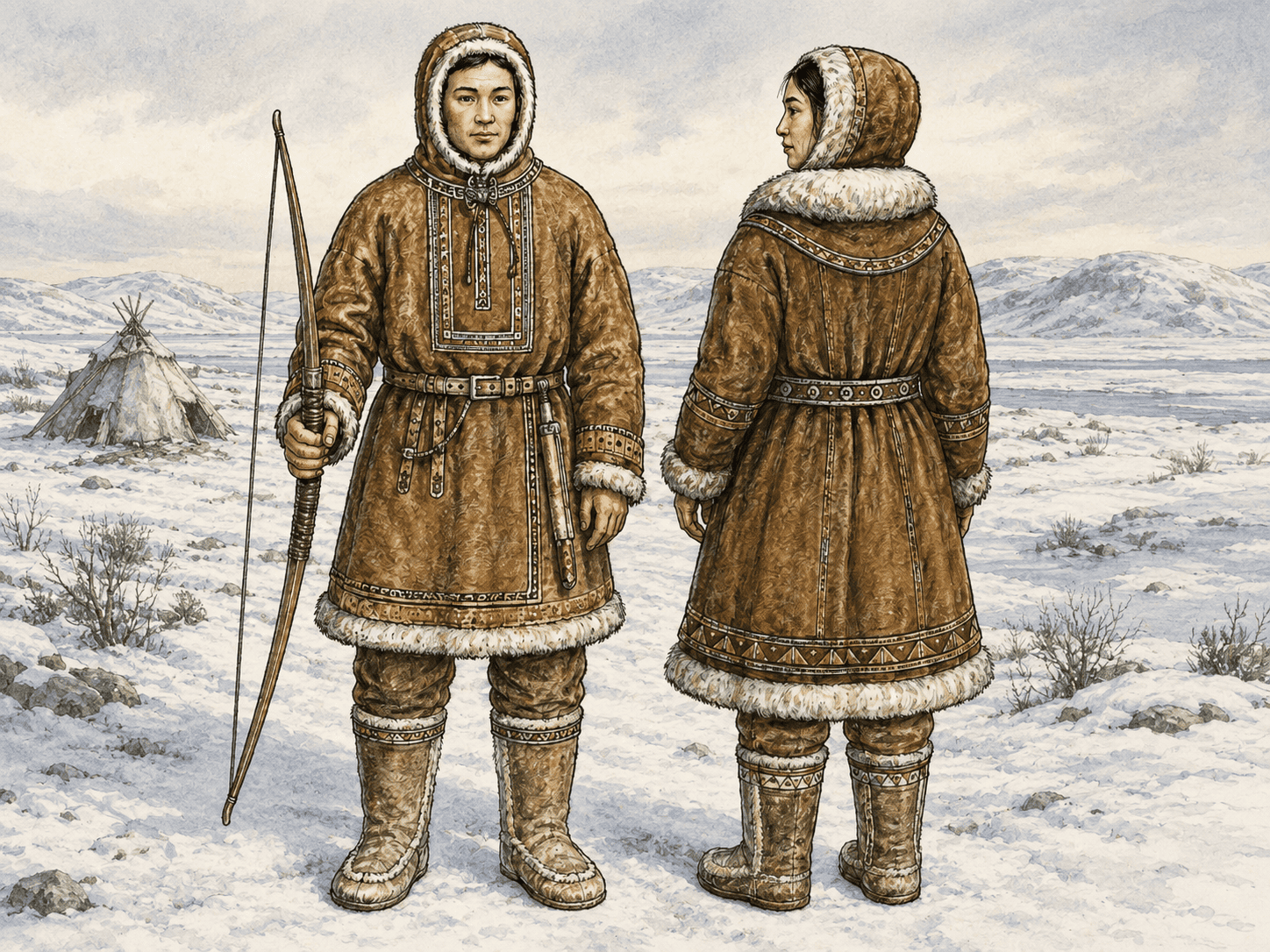 Древний народ Долганы