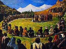 Древний народ Осетины